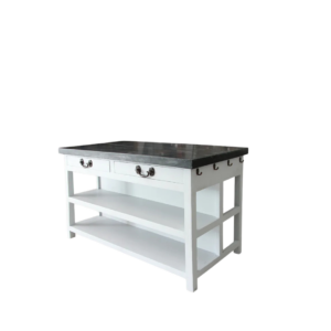 Lars Grey Kitchen Island Large