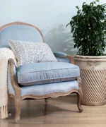 Elenor Chair Blue Velvet - Image 2