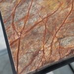Dion Marble Side Table - Forest - Image 2