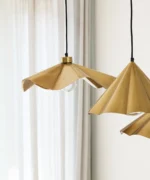 Wave Pendant Gold - Image 2