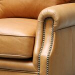 Brunton Armchair - Camel Leather - Image 6