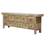 Parq Long Sideboard 11 Drawer - Natural - Image 2