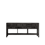Miguel Sideboard 9 Drawers Black
