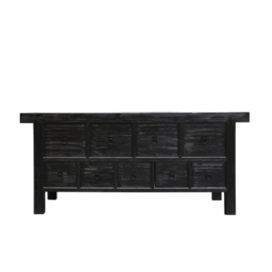 PARQ SIDEBOARD 9 DRAWER BLACK