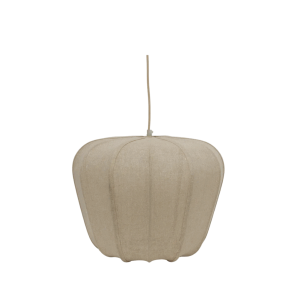 Thea Bell Chandelier Natural Small