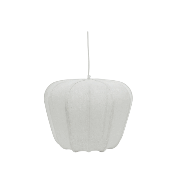 Thea Bell Chandelier White Small