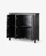 Theron Carved Cabinet Black - Image 3