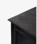 Theron Carved Cabinet Black - Image 4