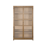 Baxter Glass and Oak Cabinet