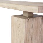 Casa Square Leg Console – Natural - Image 5
