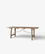 Alba Oak Dining Table – Natural 210cm - Image 4