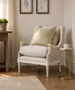 Chester Ottoman – Whitewash - Image 3
