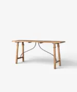 Alba Oak Console Table – Natural - Image 3